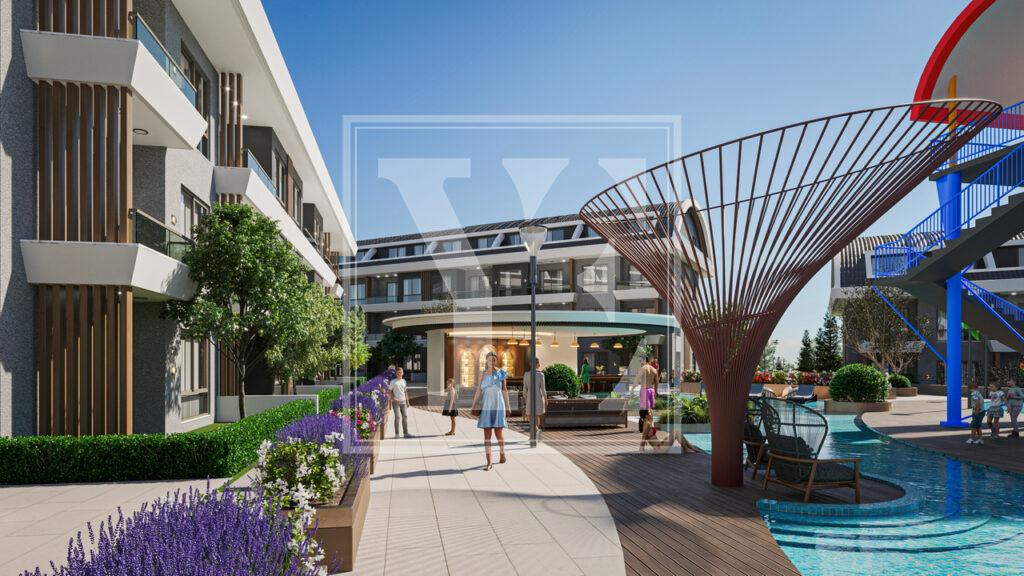 آپارتمان لوکس 3+1 در منطقه زیبا در تورکلر