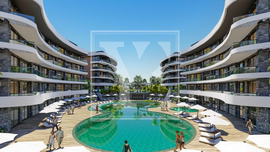 باغ دوبلکس زیبا 5+1 برای سرمایه گذاری در منطقه زیبا در اوبا