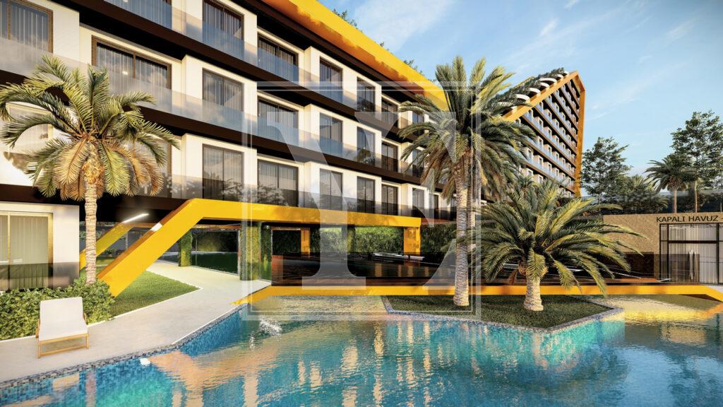 Moderne Wohnung 1+1 in der schönen Anlage in Altıntaş