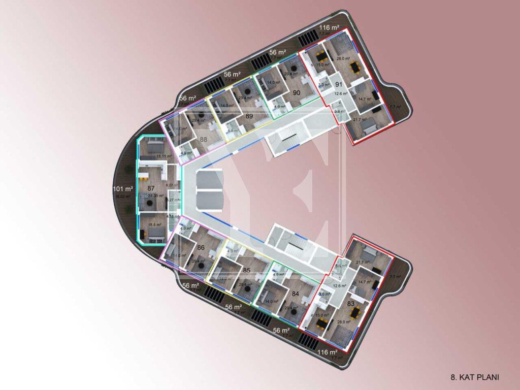 Maisonette mit drei Schlafzimmern in der wunderschönen Anlage zu verkaufen