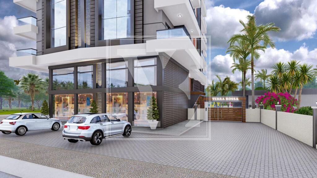 Роскошная квартира 1+1 для проживания в элегантном комплексе в Махмутларе