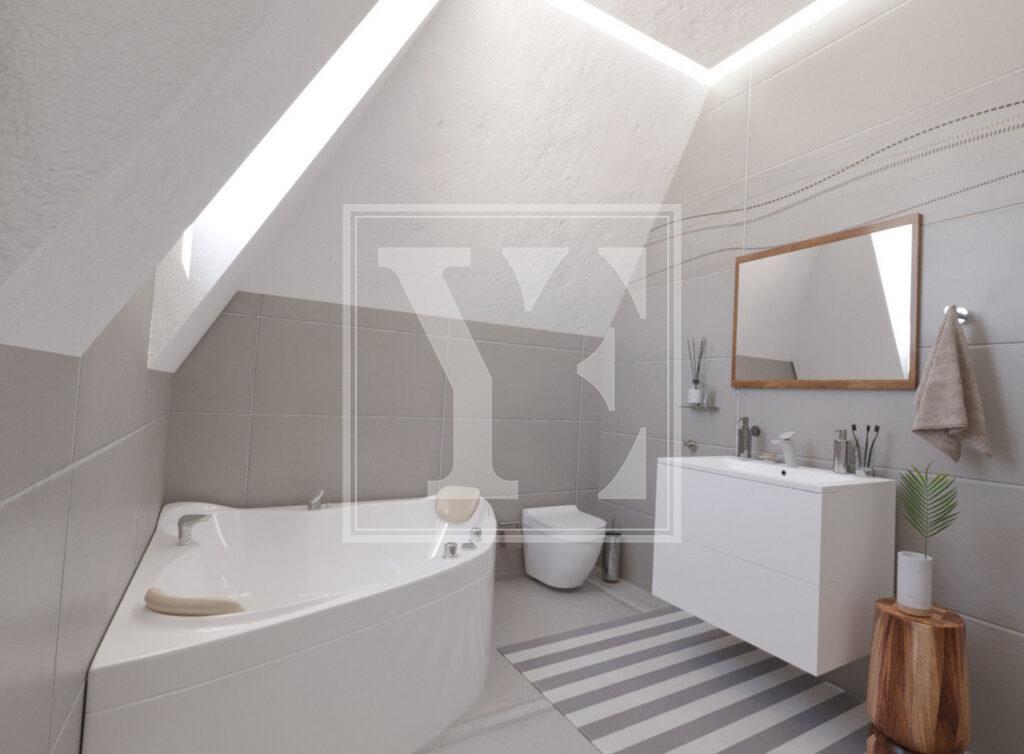 خانه مجردی در تپه، آلانیا برای فروش