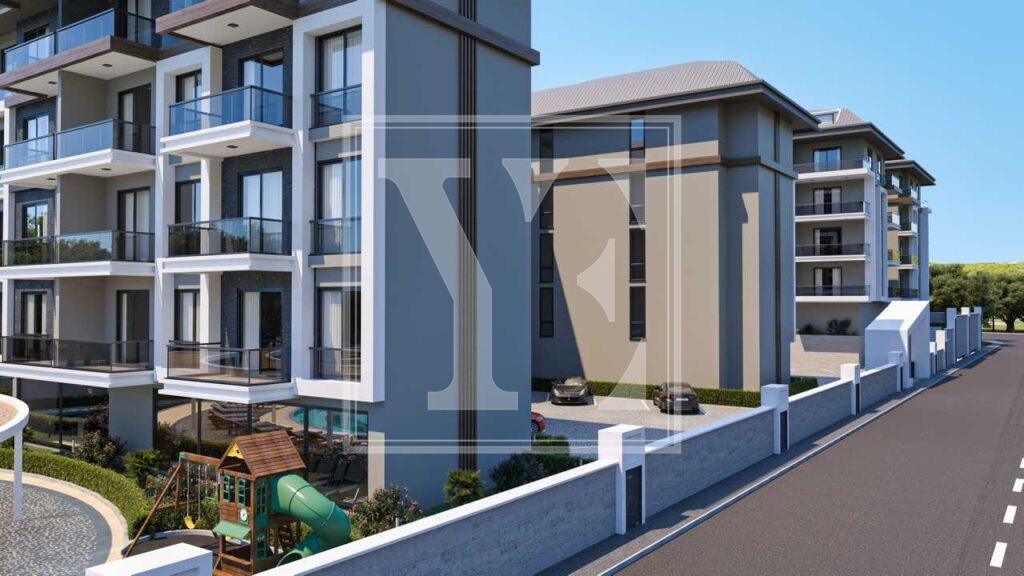 1+1 gemütliche Wohnung in Oba zu verkaufen