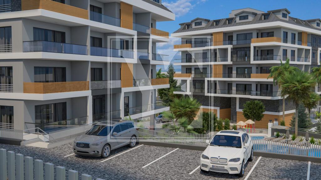 آپارتمان فوق العاده 2+1 در مرکز آلانیا