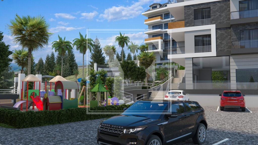 آپارتمان فوق العاده 2+1 در مرکز آلانیا