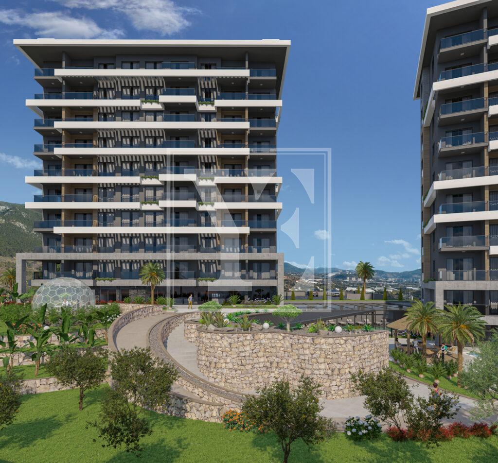 Schöne Dach-Maisonette 4+1 in der wunderschönen Gegend von Kestel