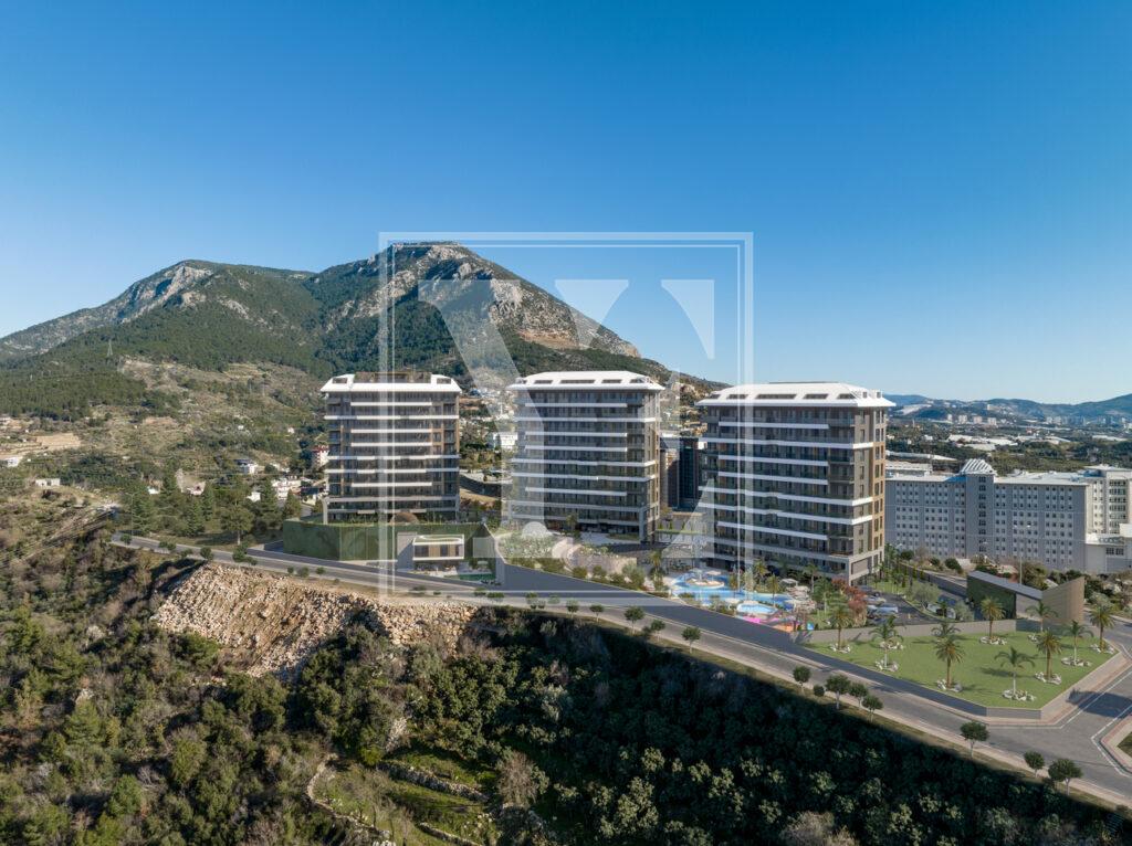 Schöne Dach-Maisonette 4+1 in der wunderschönen Gegend von Kestel