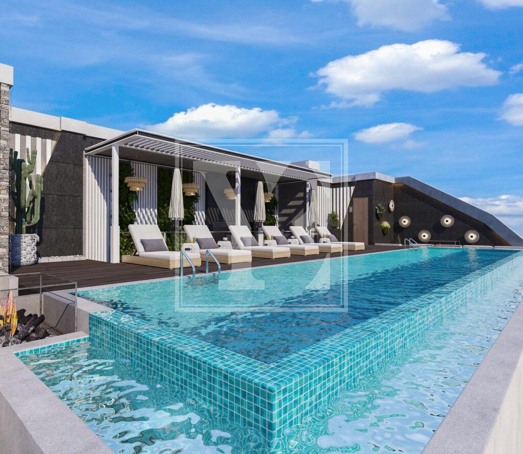 Schöne Dach-Maisonette 4+1 in der wunderschönen Gegend von Kestel