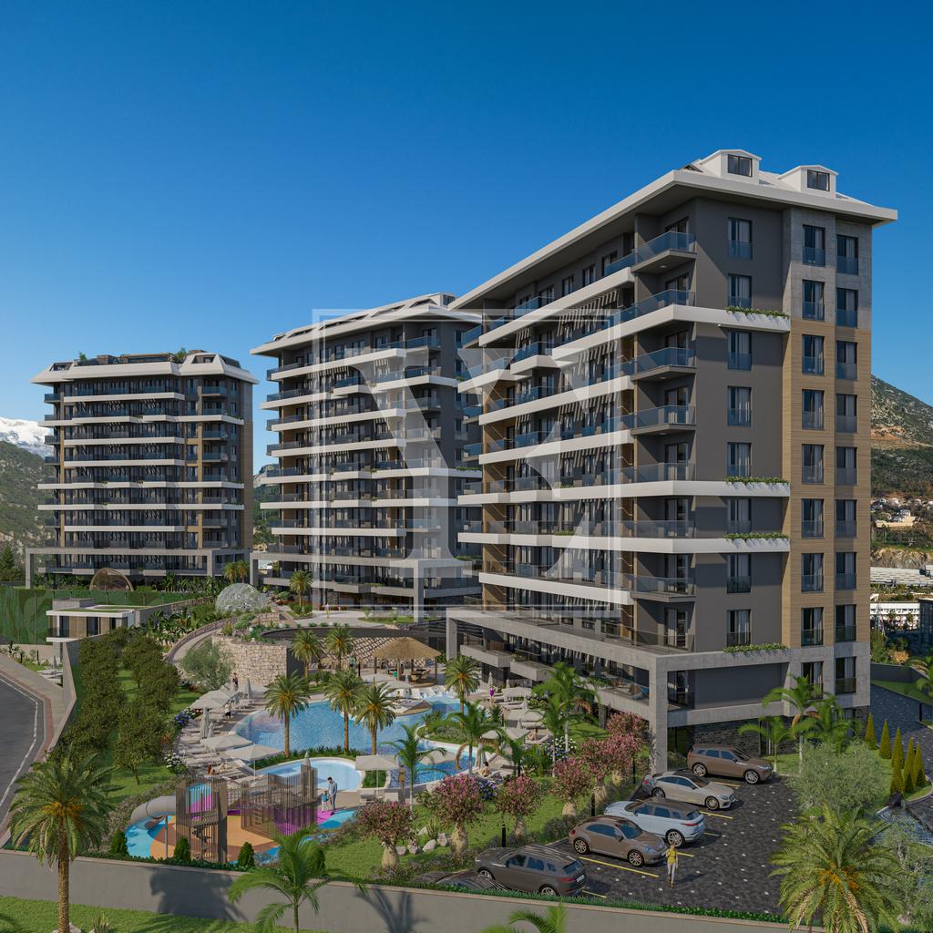 Schöne Dach-Maisonette 4+1 in der wunderschönen Gegend von Kestel