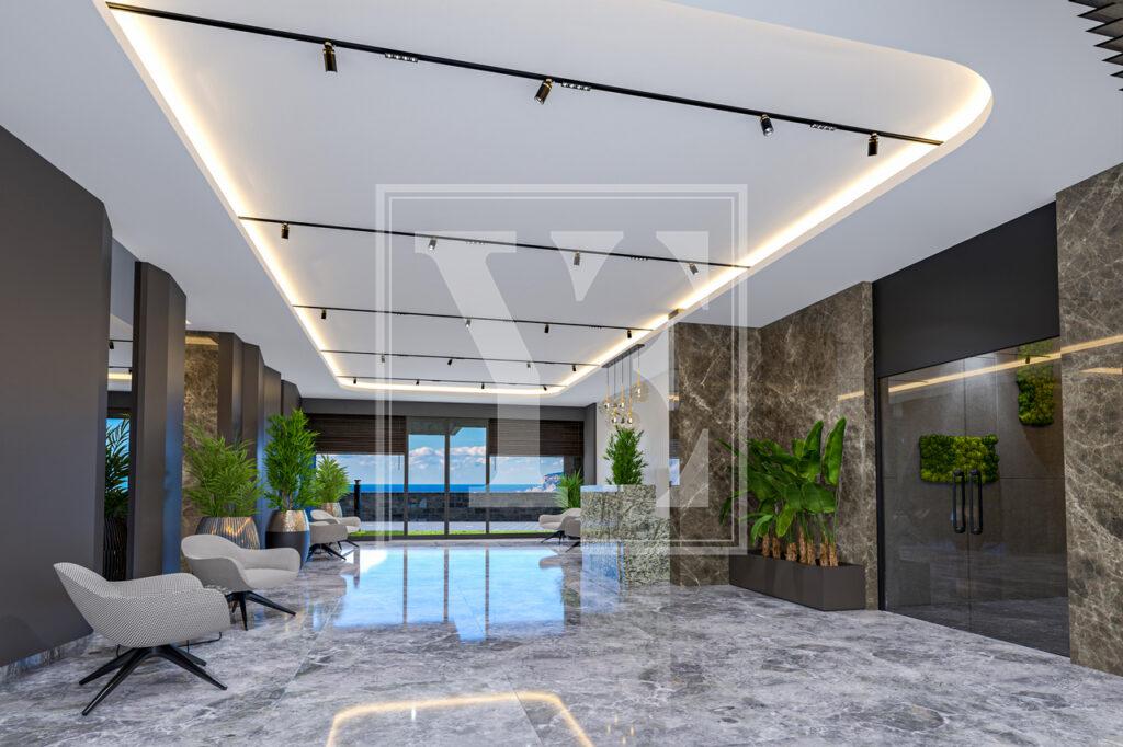 Schöne Dach-Maisonette 4+1 in der wunderschönen Gegend von Kestel