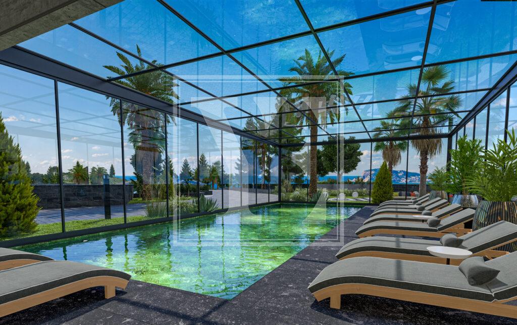 Schöne Dach-Maisonette 4+1 in der wunderschönen Gegend von Kestel