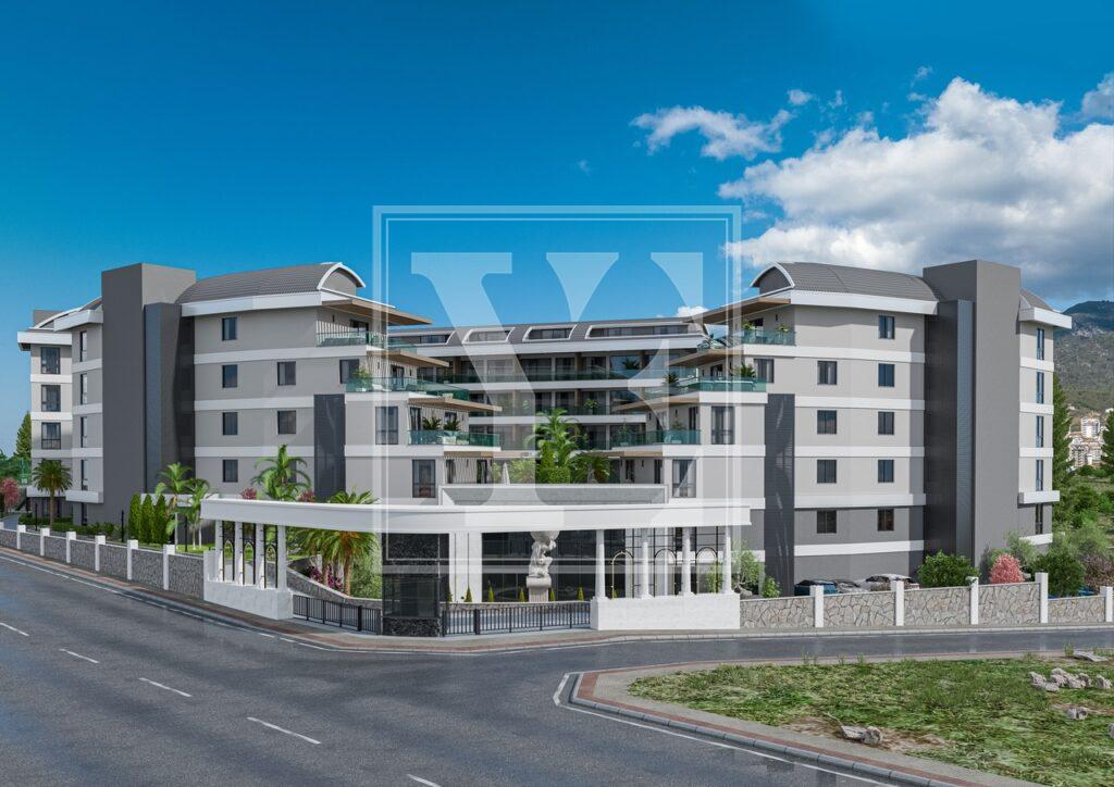 سقف دوبلکس مدرن و لوکس 3+1 در منطقه اوبا