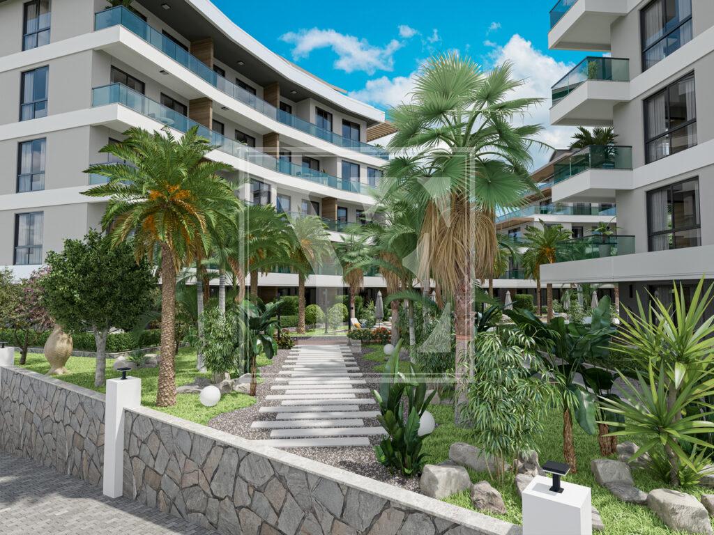 سقف دوبلکس مدرن و لوکس 3+1 در منطقه اوبا