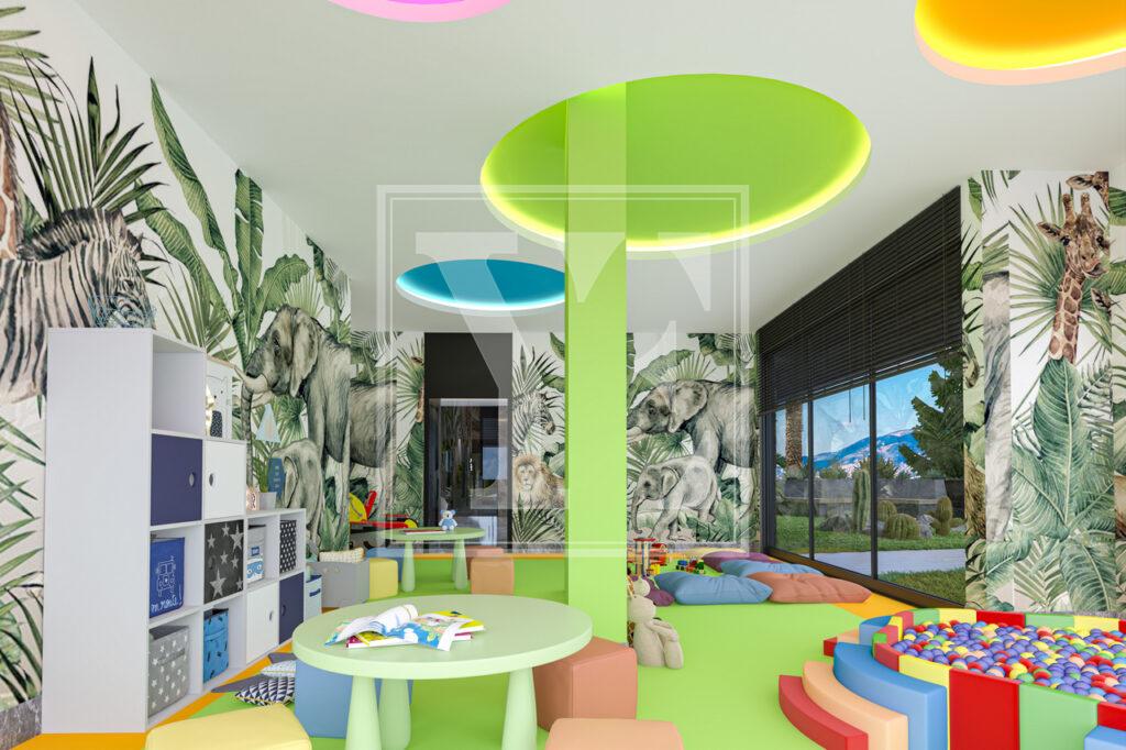 Schöne Dach-Maisonette 4+1 in der wunderschönen Gegend von Kestel