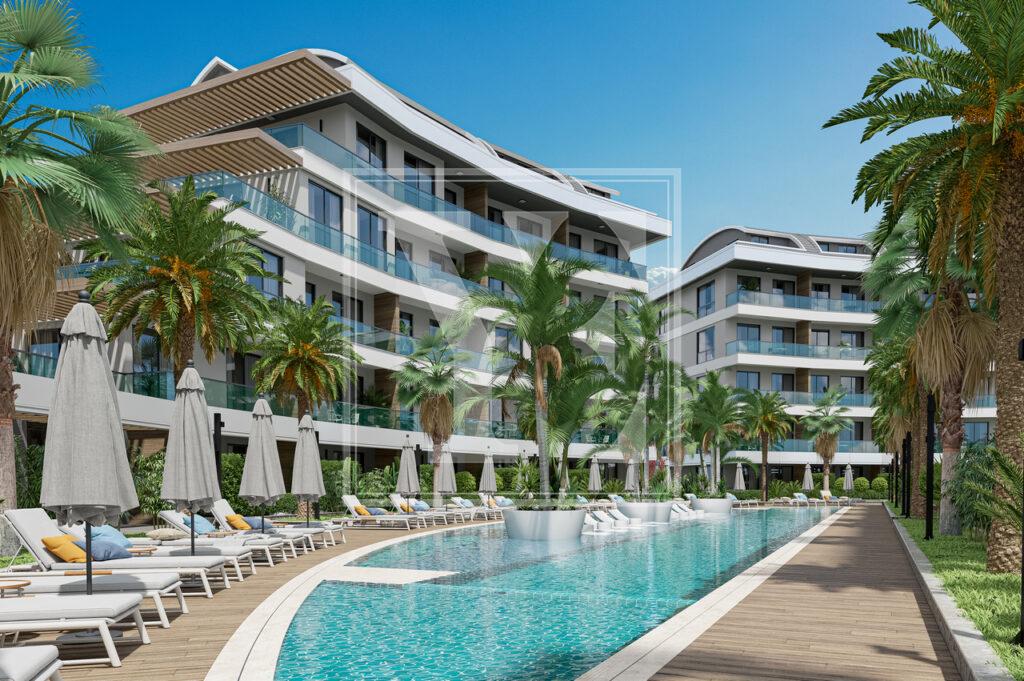 سقف دوبلکس مدرن و لوکس 3+1 در منطقه اوبا