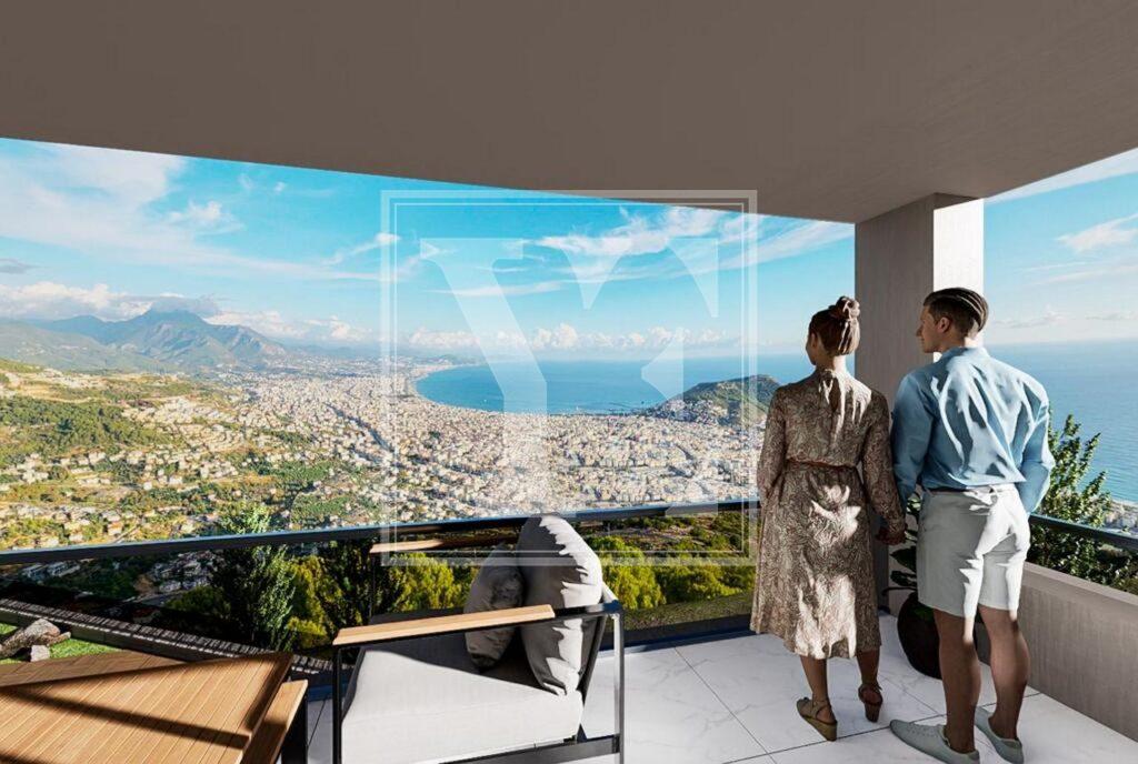 Luxuriöse und moderne Villa in der schönen Gegend von Alanya