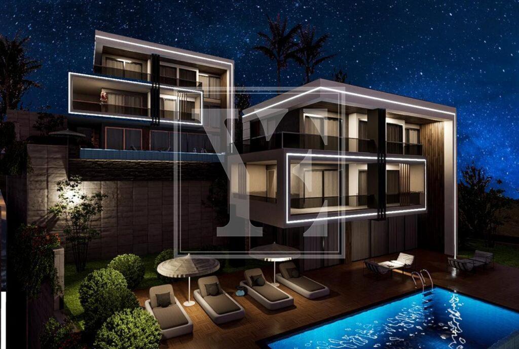 Luxuriöse und moderne Villa in der schönen Gegend von Alanya