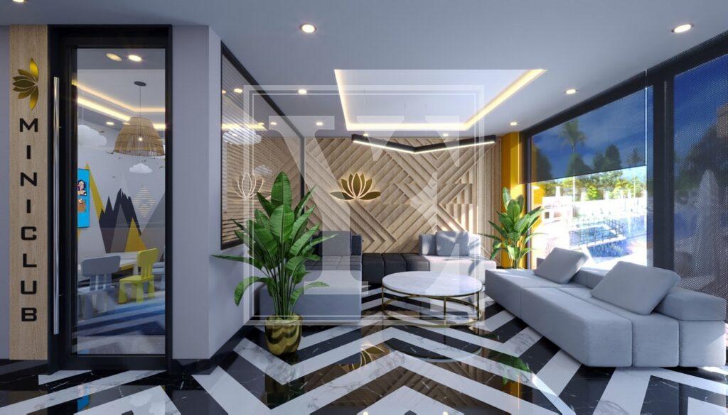 Продається елегантна квартира 1+1 в Махмутларі