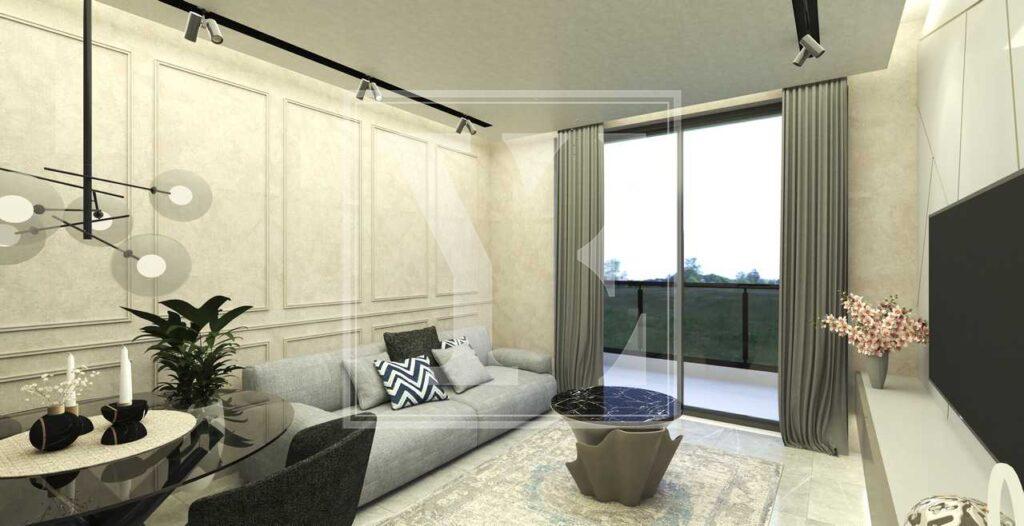 2+1 سقف دوبلکس در منطقه فوق العاده در اوبا