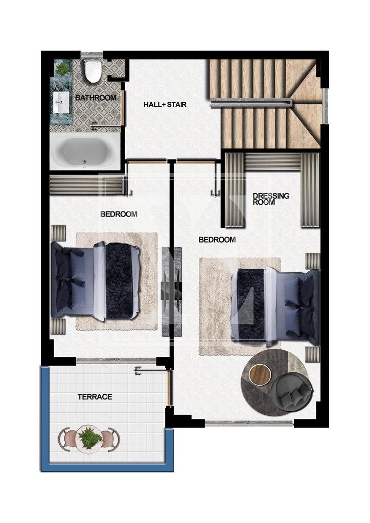 ویلای شیک و دنج 3+1 در منطقه نیکا در پایالار