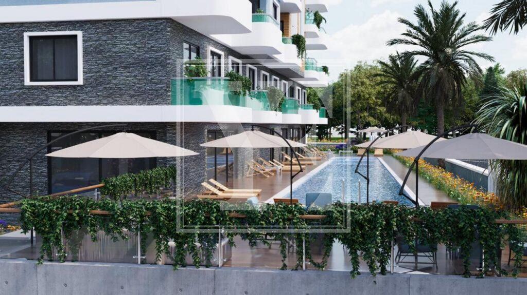 1+1 cozy apartment in Gazipaşa for Sale