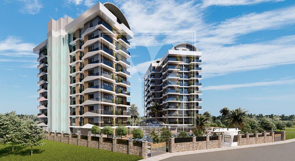 سقف دوبلکس 3+1 در مرکز آلانیا