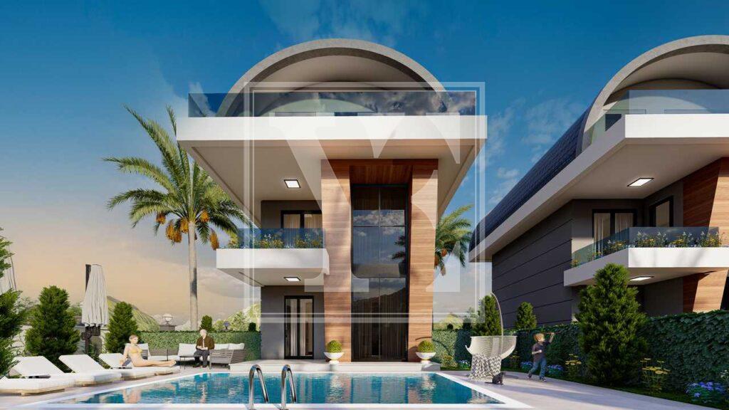 ویلای شیک و دنج 3+1 در منطقه نیکا در پایالار