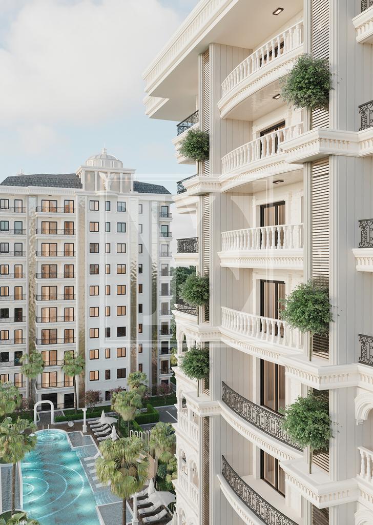 باغ دوبلکس 2+1 در منطقه فوق العاده آوسالار