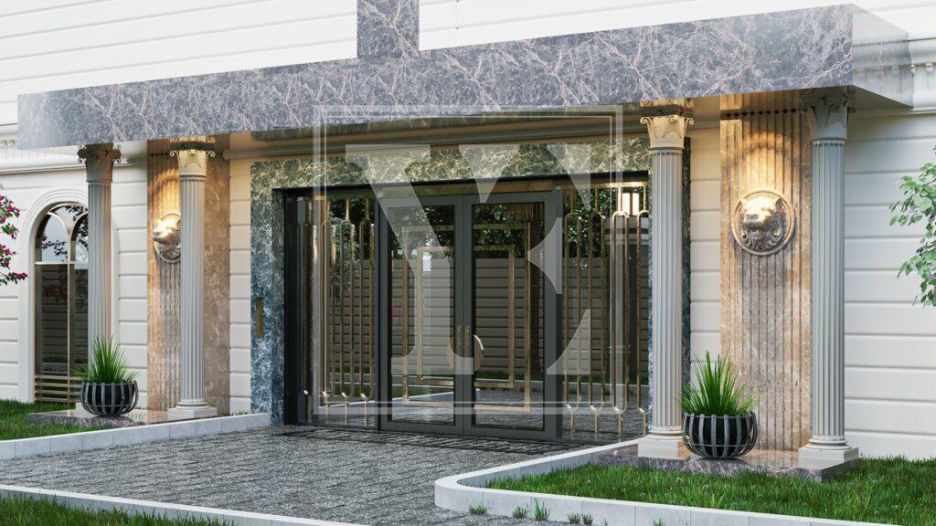 باغ دوبلکس 2+1 در منطقه فوق العاده آوسالار