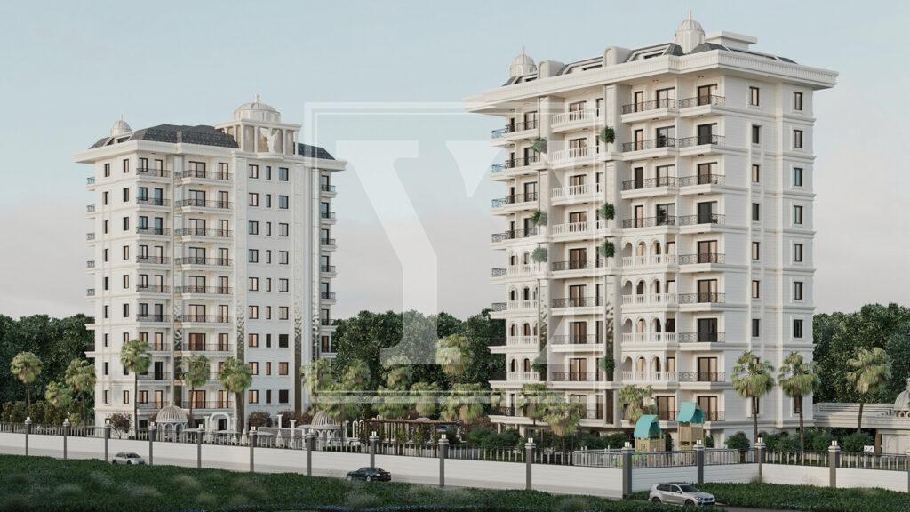 باغ دوبلکس 2+1 در منطقه فوق العاده آوسالار