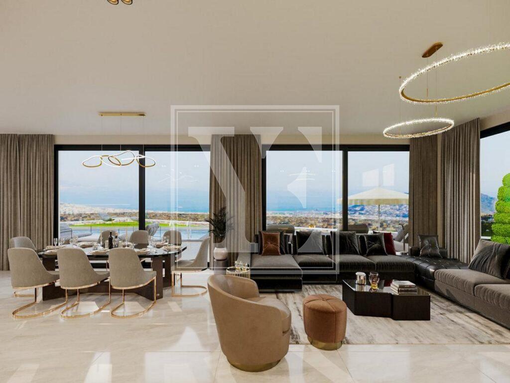 Luxuriöse und moderne Villa in der schönen Gegend von Alanya