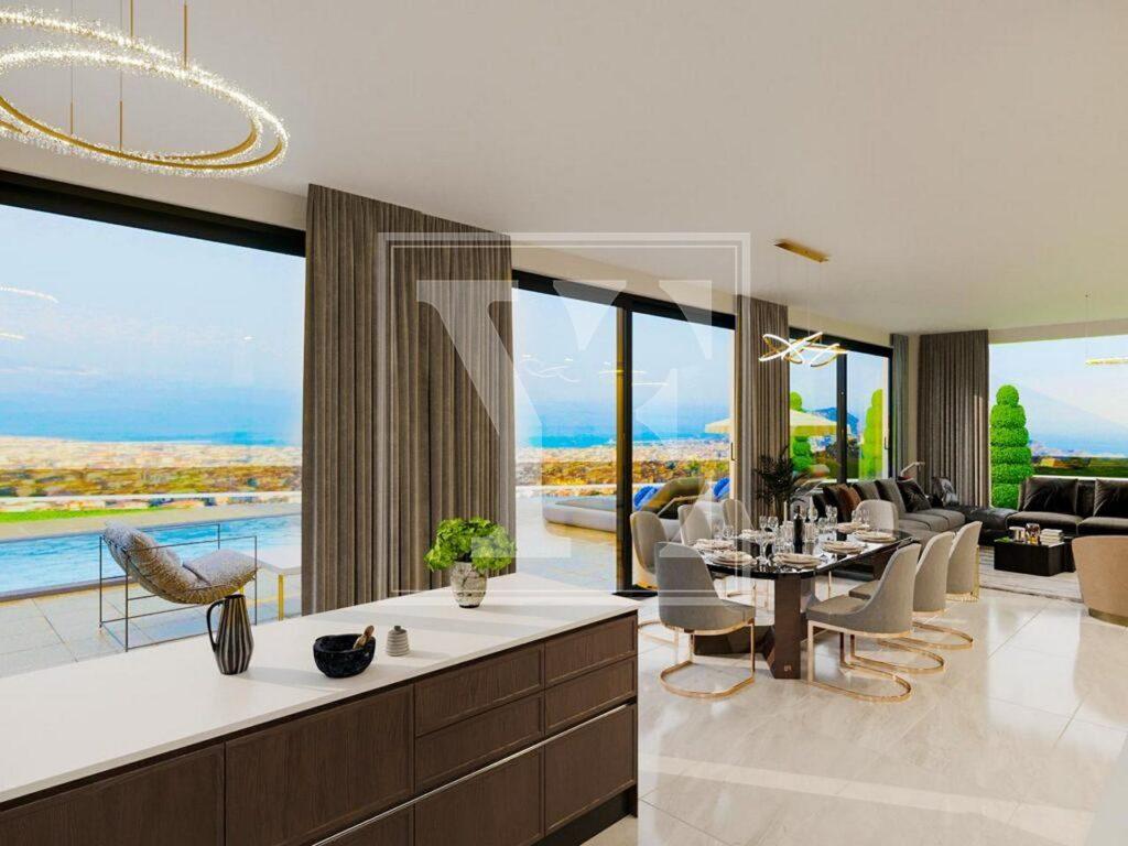 Luxuriöse und moderne Villa in der schönen Gegend von Alanya