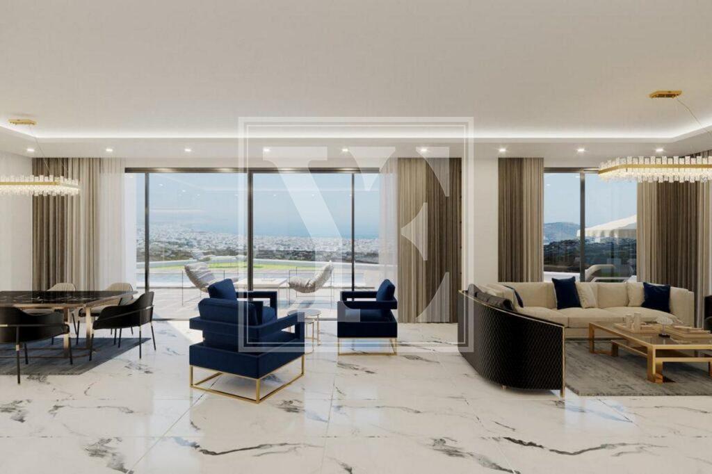 Luxuriöse und moderne Villa in der schönen Gegend von Alanya