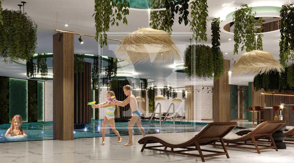 آپارتمان لوکس 3+1 در منطقه زیبا در تورکلر