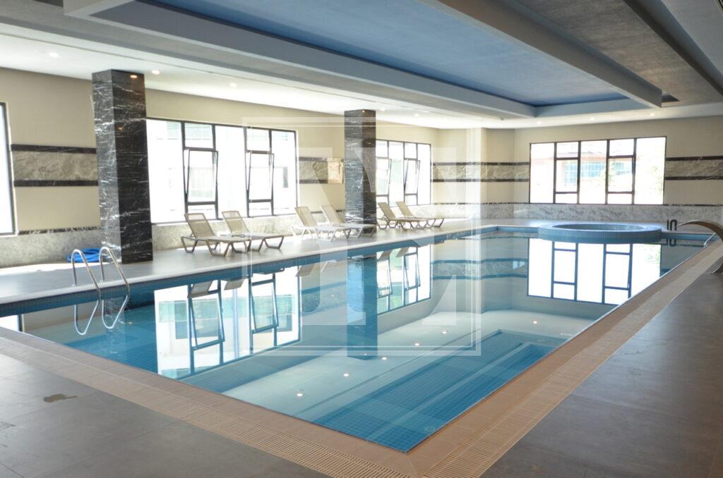 Beautiful 2+1 garden duplex in the area in Kargicak