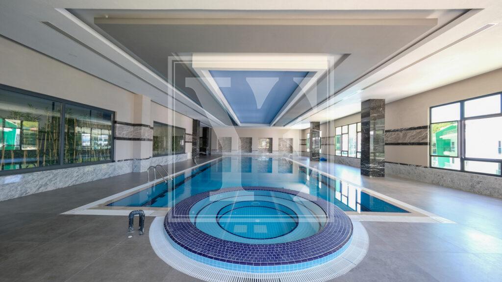 Beautiful 2+1 garden duplex in the area in Kargicak