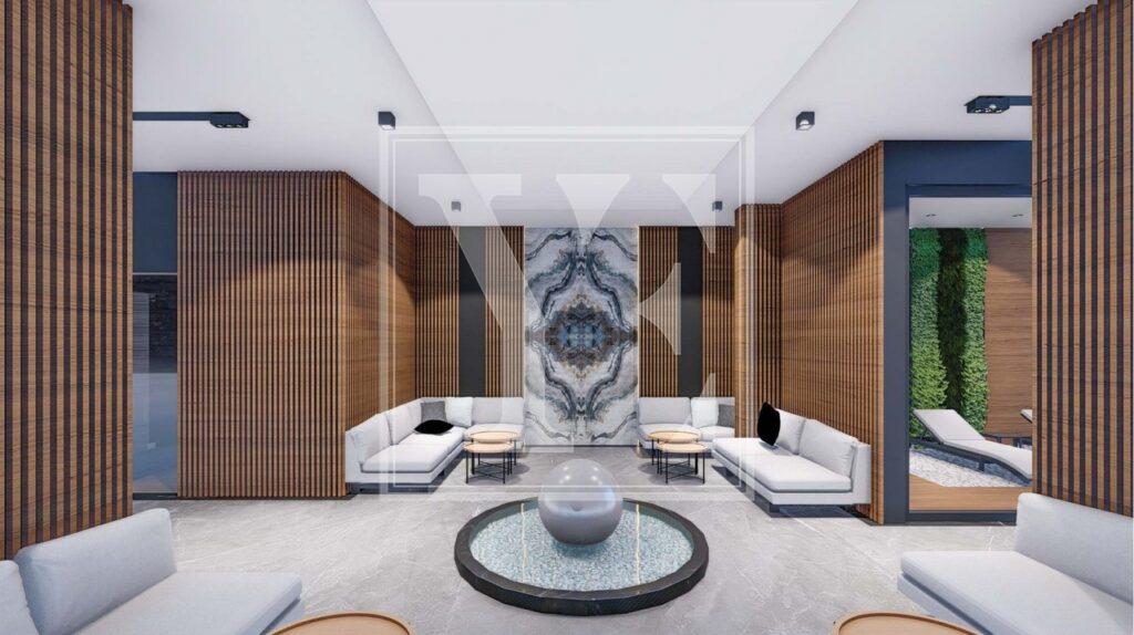 Дуплекс 3+1 на крыше в красивом районе Демирташа