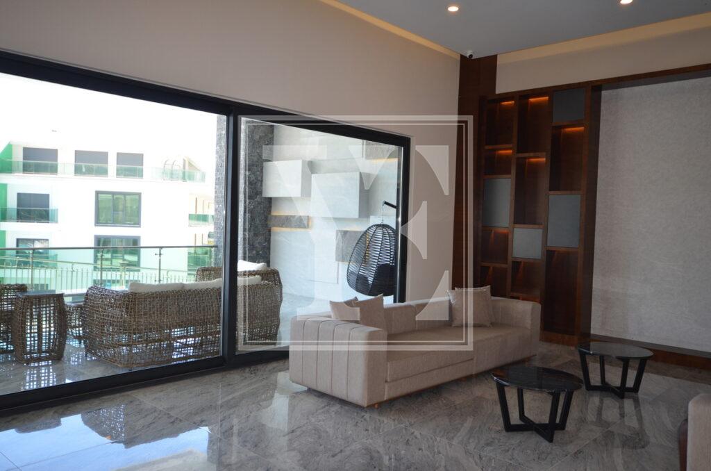 Beautiful 2+1 garden duplex in the area in Kargicak