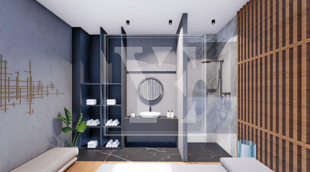 Дуплекс 3+1 на крыше в красивом районе Демирташа