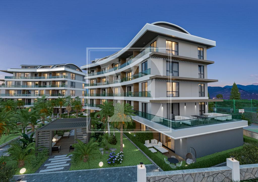 سقف دوبلکس مدرن و لوکس 3+1 در منطقه اوبا