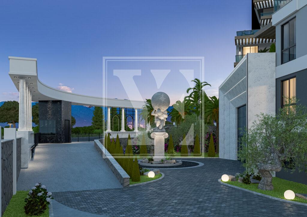 سقف دوبلکس مدرن و لوکس 3+1 در منطقه اوبا