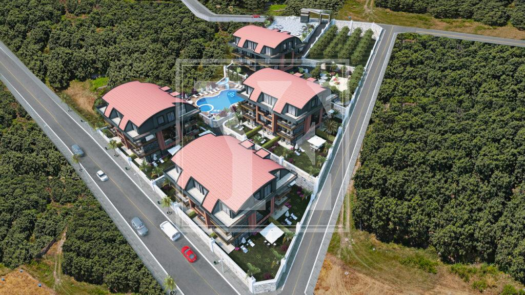 3+1 Garten-Maisonette im Büyükhasbahçe