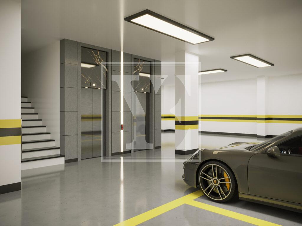 Дуплекс на крыше 4+1 в красивом районе Махмутлара