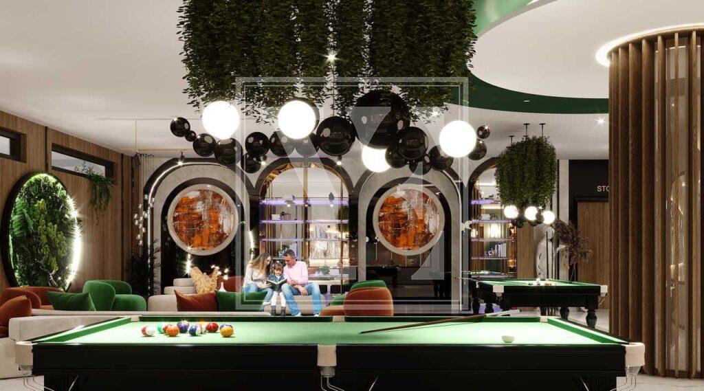 آپارتمان لوکس 3+1 در منطقه زیبا در تورکلر