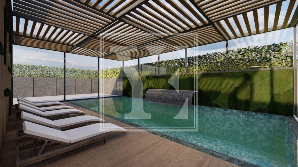 Новая роскошная квартира 1+1 в хорошем районе Махмутлара