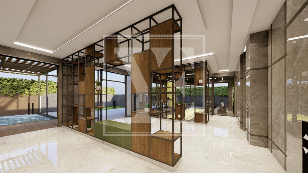 Новая роскошная квартира 1+1 в хорошем районе Махмутлара