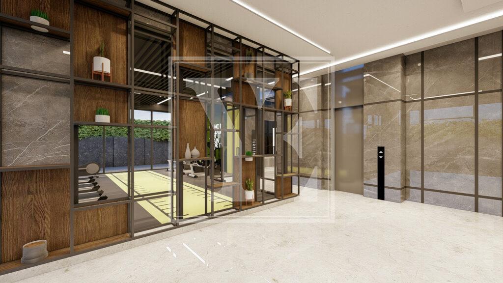 Новая роскошная квартира 1+1 в хорошем районе Махмутлара