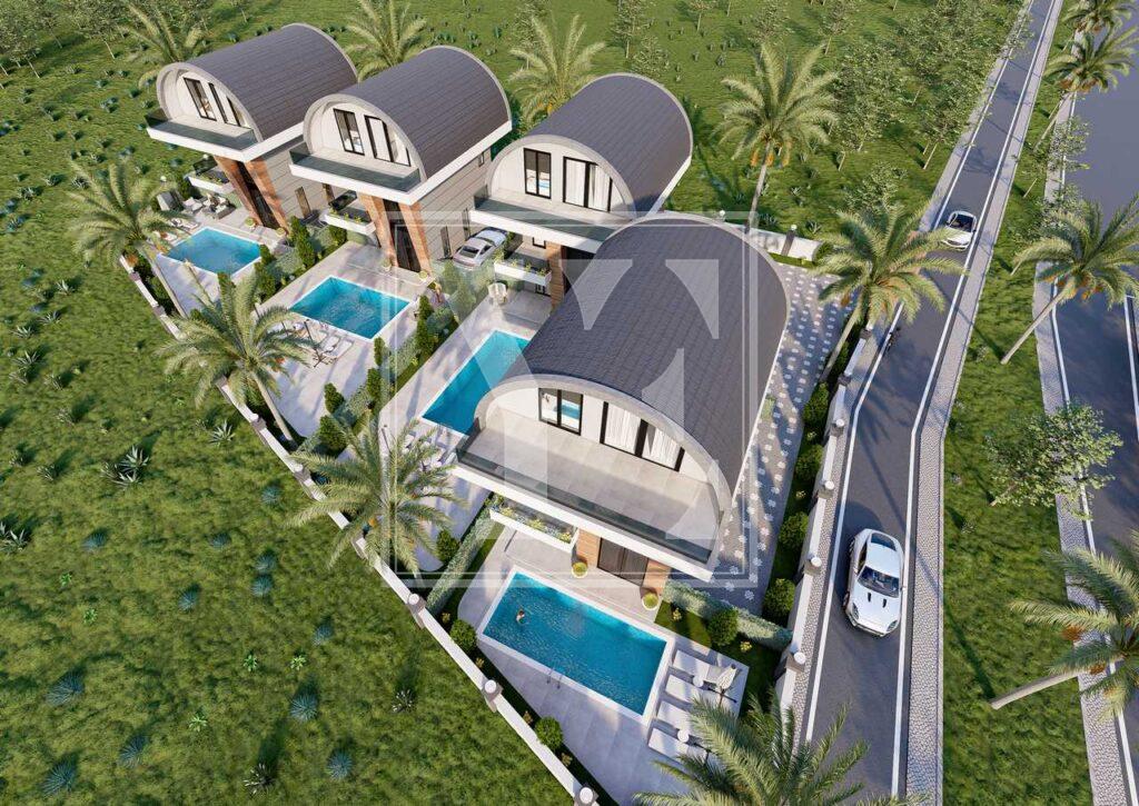 ویلای شیک و دنج 3+1 در منطقه نیکا در پایالار