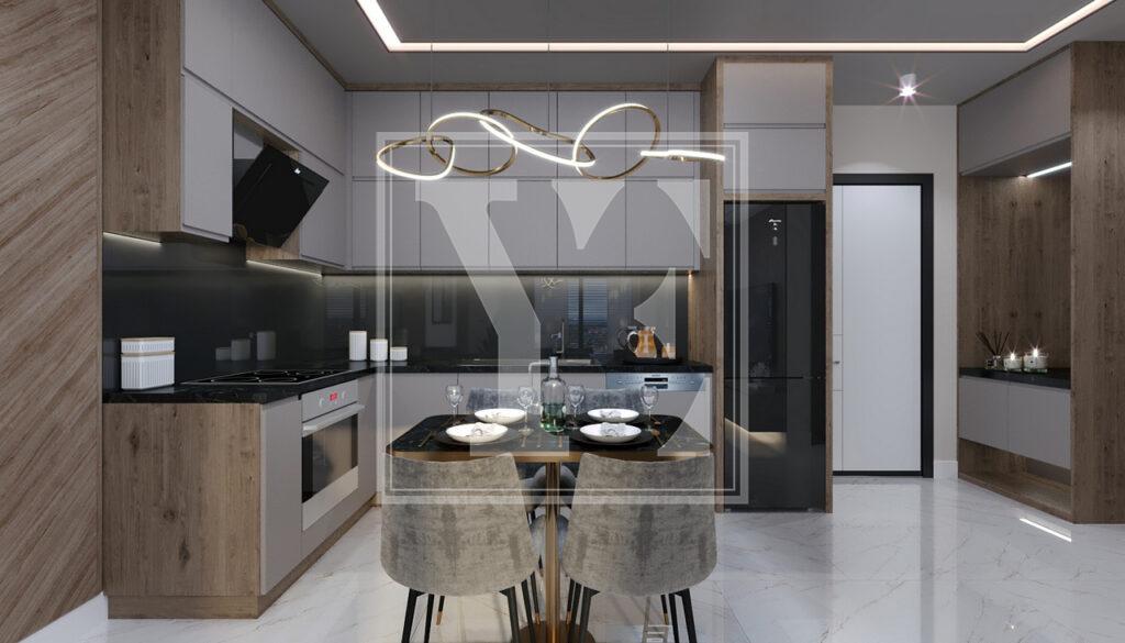 Продається елегантна квартира 1+1 в Махмутларі