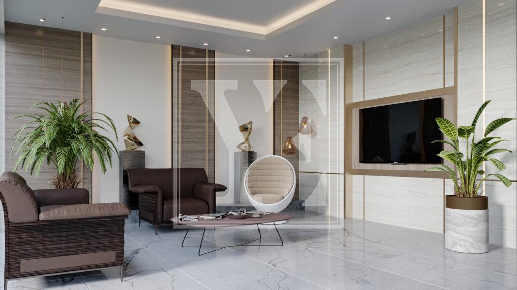 Moderne Wohnung 1+1 im Zentrum von Alanya